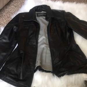 Leather jacket